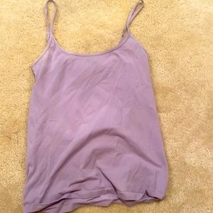 basic purple tank